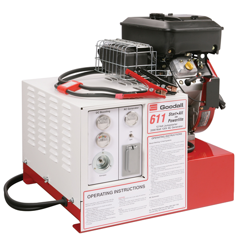 Start-All 700amp 12v 2000w 120v AC Generator - Goodall Manufacturing