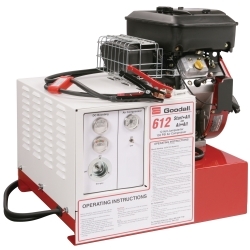 Start-All 700 Amp 12 volt Booster and 13CFM Air Compressor