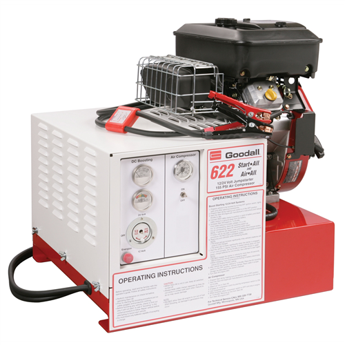 Start AllÂ® 12/24 Volt 700/400 Amp Generator with Air Compressor
