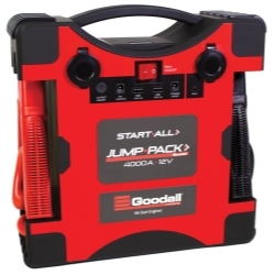 Goodall Start-All 4000 Amp 12-Volt Jump Starter Pack