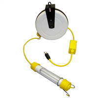 Stubbyâ„¢ 13 Watt Fluorescent Light Reel with 40' Cord