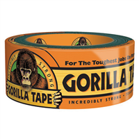 Black Gorilla Tape 1.88" x 12 Yards Display (Pack of 10)