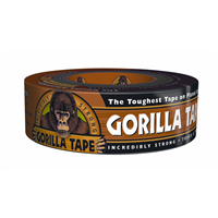Black Gorilla Tape 1.88" x 35 Yard Gravity Display (Pack of 12)