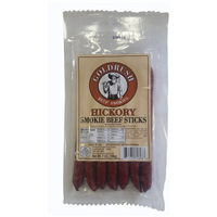 GOLDRUSH Hickory 7 oz. Beef Sticks (12-Count Case)