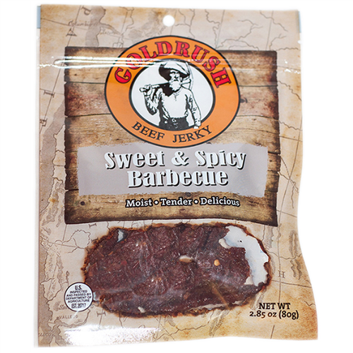 Sweet N Spicy BBQ 2.85 oz. Beef Jerky 12-ct Case