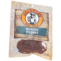 Hickory Pepper 2.85 Oz. Beef Jerky 12-Ct Case - Gold Rush Jerky