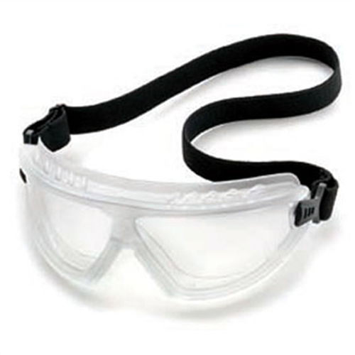Wheelz Safety Glasses, Clear Frame Frame and Clear Lens