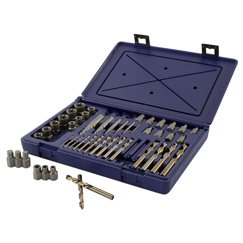 48 Pc Screw Extractor/Drill Master Set - Power Tool Accessories