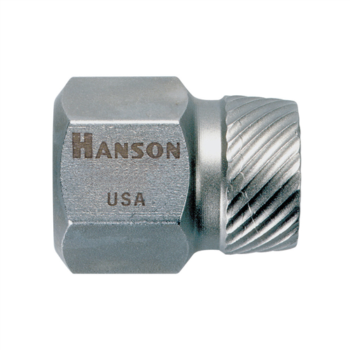 Hanson 53208 Hex Head Multi-Spline Screw Extractor - 11/32"