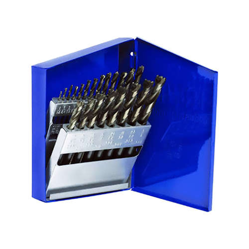 21 Piece Cobalt High Speed Steel Drill Bit Set