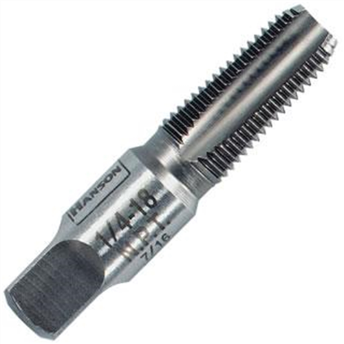 High Carbon Steel Taper Pipe Tap 1/8"-27 NPT