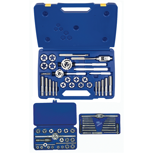 66 Piece Fractional Tap and Hex Die Set