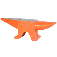 Forged steel 154 pound anvil