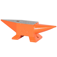 Forged Steel 66 lb. Orange Anvil