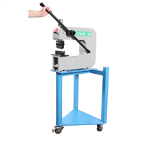 Manual press louver bending
