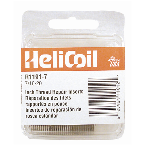 Helicoil R1185-7 7/16-14 Inserts - 6 Per Pkg.