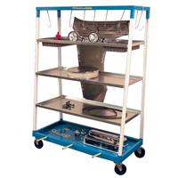 Herkules Equipment Pm1 Mobile Parts Shelf Cart