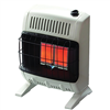 Vent-Free Infrared Radiant Gas Heater, 10K BTU, LP