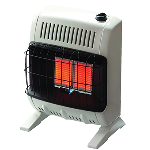 Vent-Free Infrared Radiant Gas Heater, 10K BTU, LP