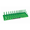 1/2" SAE 3-Row Socket Tray - Green