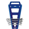 Universal Wrench Rack, Holds 13 Wrenches, Blue - Hansen Global