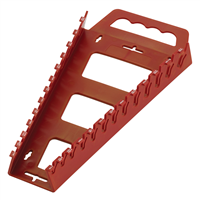 Hansen Global Quik-Pik SAE Fractional Wrench Rack, Red