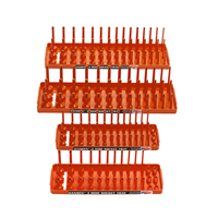 Hansen Global Socket Holder, Orange (4-Pack)