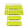 Hansen Global Hi-Viz 4-Pack Socket Holder, Yellow