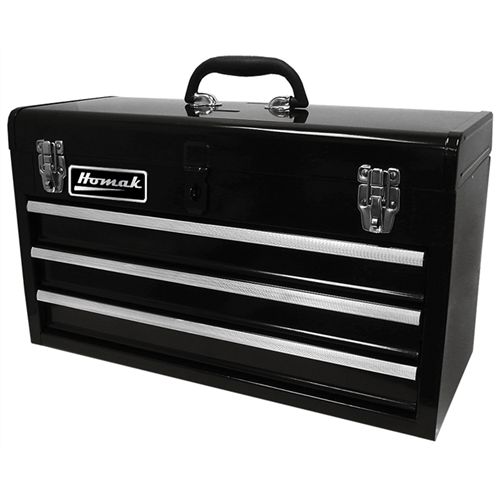 Homak Mfg. 20 in. 3-Drawer Toolbox