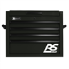 Homak Mfg. 27 in. RS PRO 4 Drawer Top Chest w/Outlet - Black