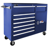 Homak Mfg. 56 in. H2Pro Series 8 Drawer Rolling Cabinet, Blue