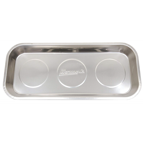 Homack MFG HOMHA01014000 Homak 14 in. Rectangular Magnetic Tray, Stainless Steel