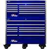 Homak Manufacturing Hx07060192 60" Hxl Pro 9-Dr Top Chest 10-Dr Roll Cab Blue