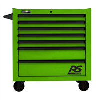 Homack MFG LG04036070 Homak Mfg. 36 in. RS PRO 7-Drawer Roller Cabinet with 24 in. Depth