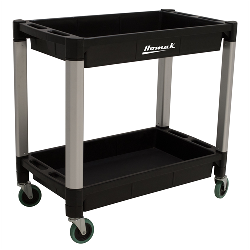 Homak Mfg. Utility Cart 30 in. x 16 in. Plastic