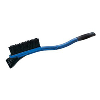 Snow Brush, Ice Hammer, 22 in. Long, Aggressive Ice Chipper Scraper Blade, Soft Molded Grip