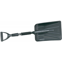 Hopkins SubZero Auto Emergency Snow Shovel with 37 in. Extendable Handle, Black