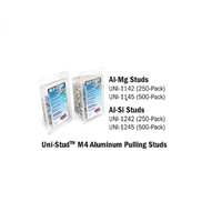 M4 Aluminum Pulling Studs Al-Si 250-Pack