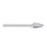  Sg-51 Sg-51 Solid Carbide Burr, Pointed Tree Shape, Sing