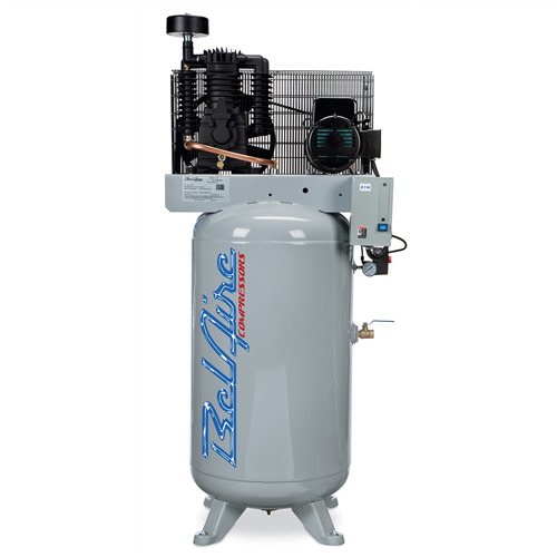 7.5HP 80 Gallon Vertical Two Stage Electric Air Compressor