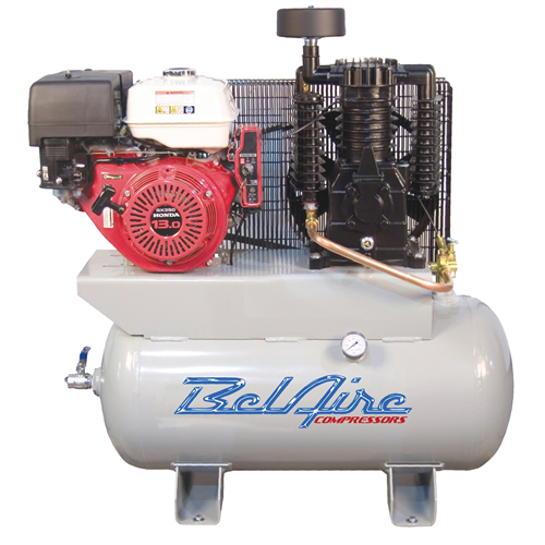 13 HP 30 Gallon Honda Two Stage Engine Powered Compressor