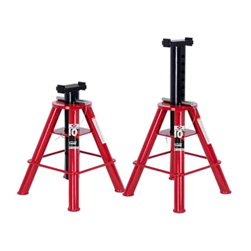 10-Ton Pin-Style Jack Stand Set