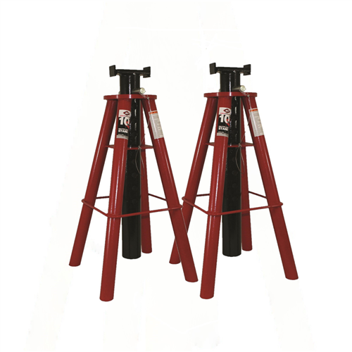 10 Ton High Height Pin-Style Jack Stand (Pair)
