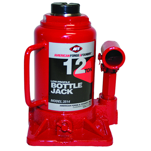 American Forge 3514 Bottle Jack 12t, Short Body - Handling Equipment