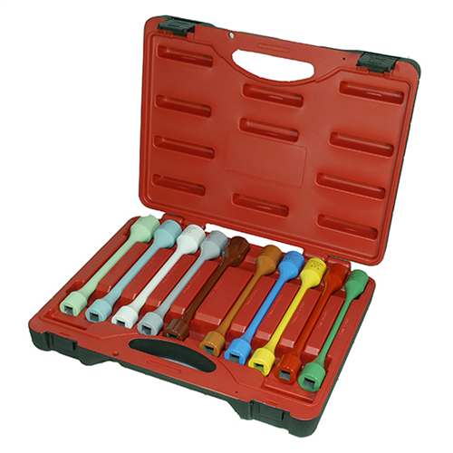 Surewerx Usa 40200 1/2 10 Pc Metric/Sae Torque Limiting Socket Set