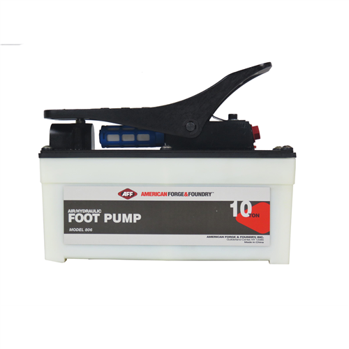 10 Ton Air/Hydraulic Foot Pump - Handling Equipment