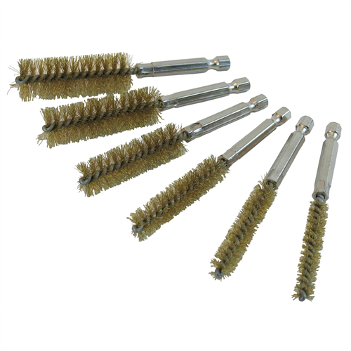 Twisted Wire Bore Brush Set (Brass)