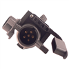 3-Way Trailer Adapter 7 (Spade) To 6 Rounds and 4/5 Pin
