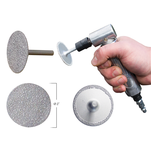 Diamond 2" Grinding Wheel 3-in-1