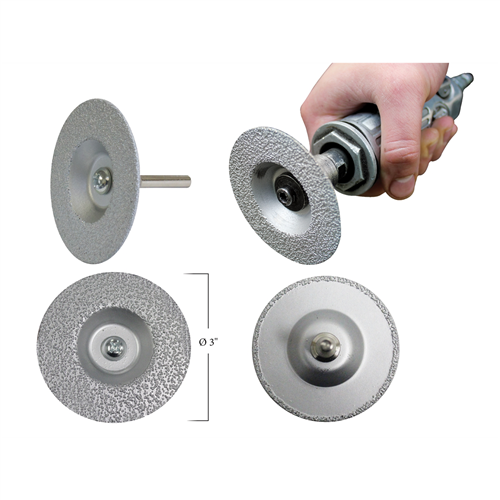 Diamond 3" Grinding Wheel 3-in-1